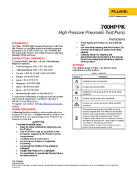 Thumbnail of document 700 HPPK Pneumatic Test Pump Kit Manual 11456